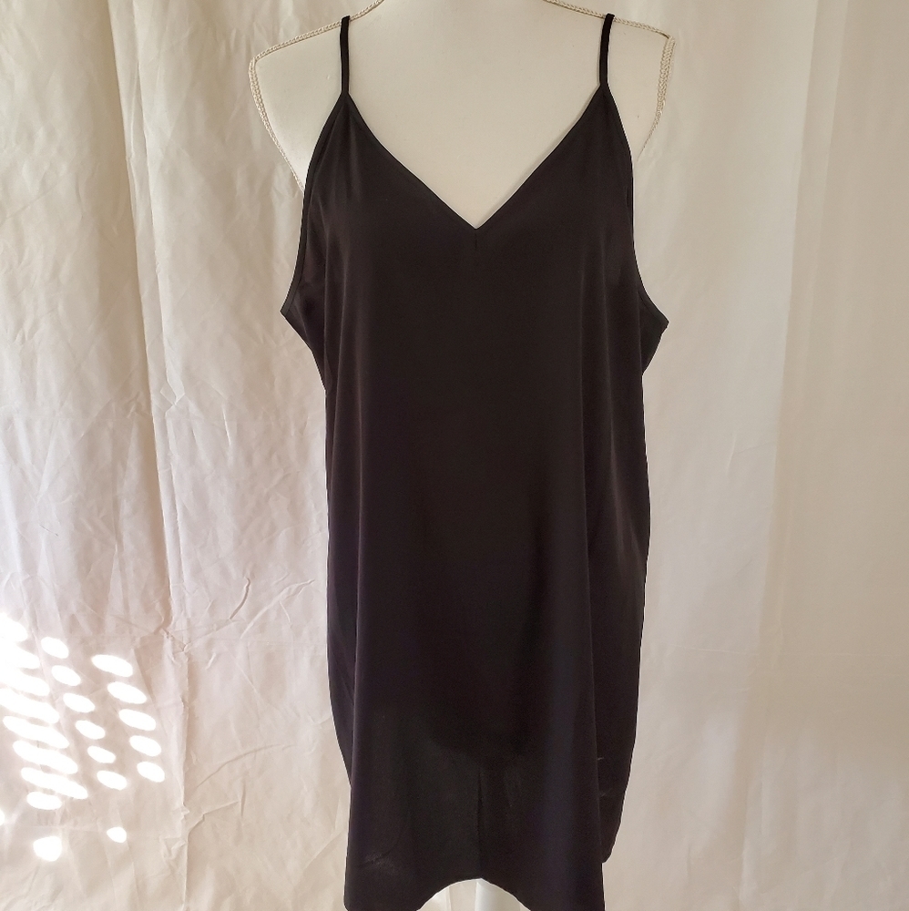 Treasure & Bond Women's Lightweight Black Dress - Picture 9 of 12